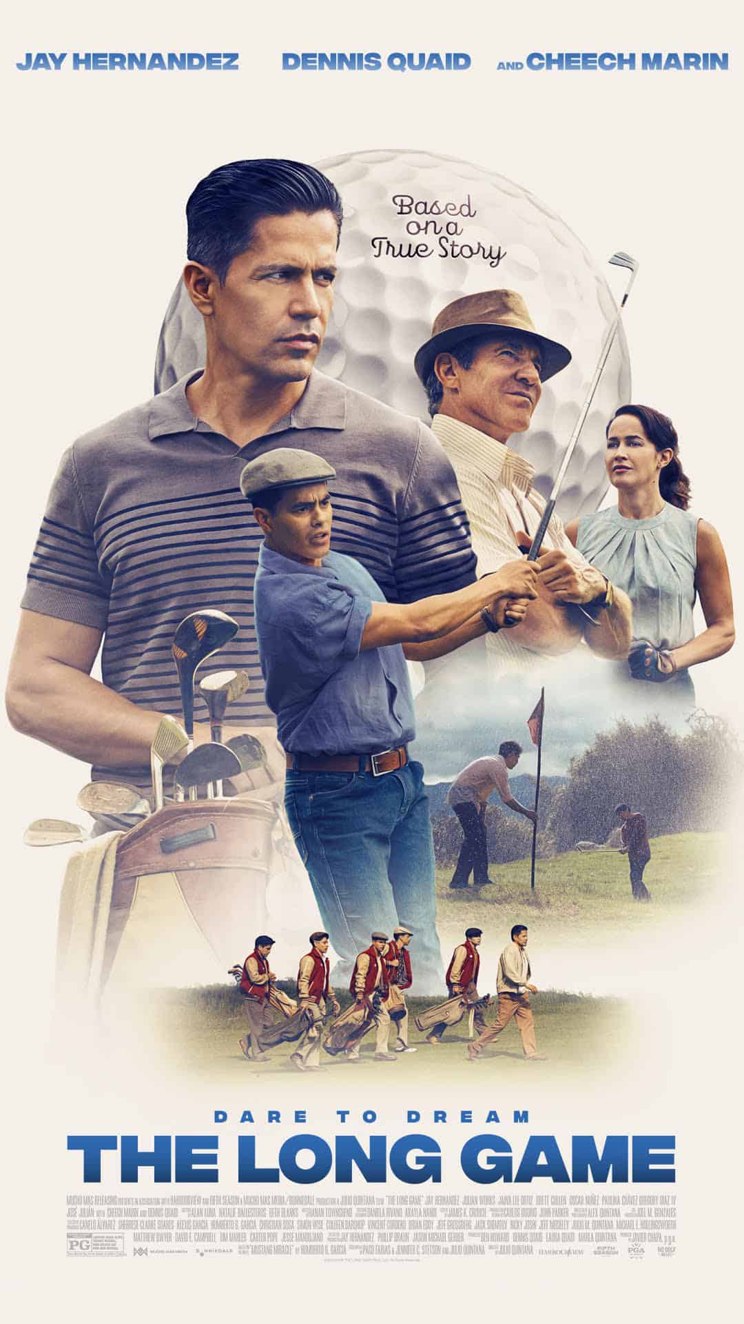 THE LONG GAME - Starring Jay Hernandez, Dennis Quaid and Cheech Marin -