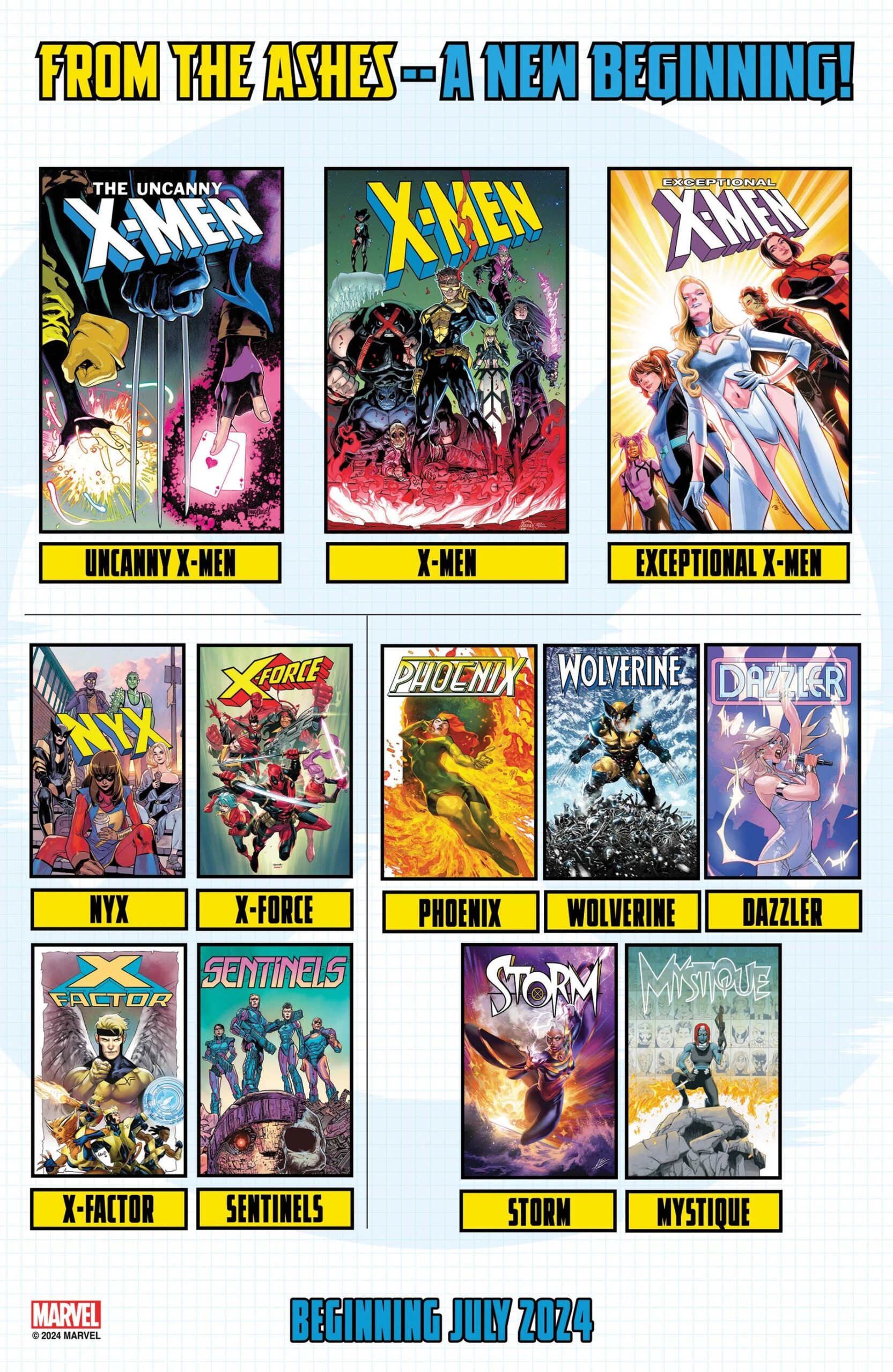 THE X-MEN'S FROM THE ASHES ERA OFFICIALLY KICKS OFF IN THE X-MEN
