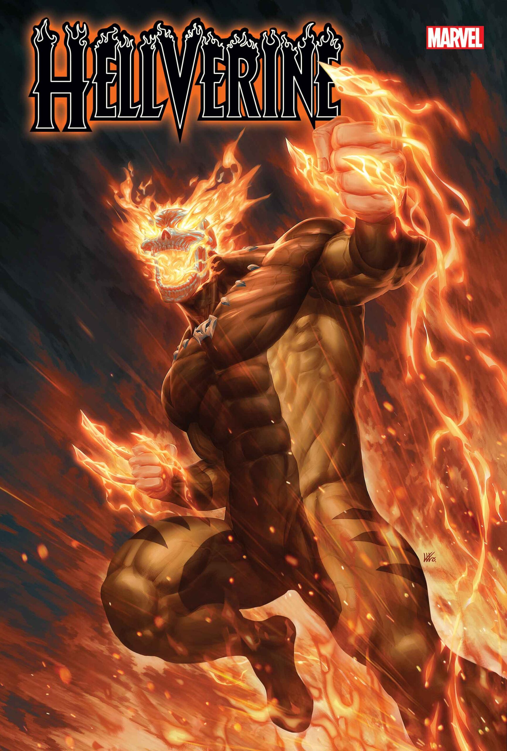 HELLVERINE BLAZES A FIERY FUTURE IN THE MARVEL UNIVERSE IN NEW