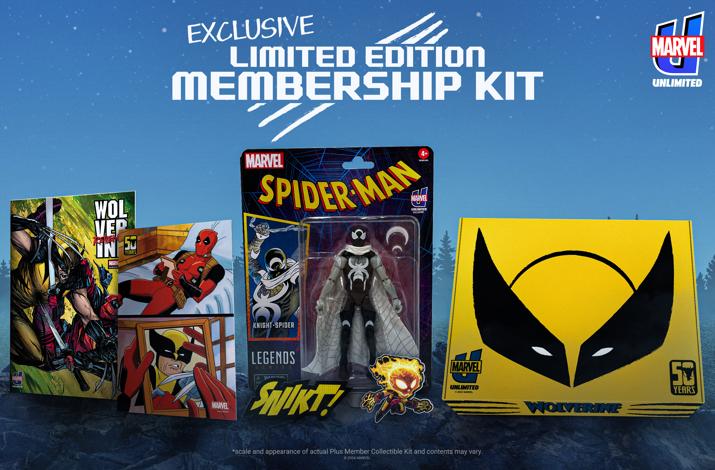 NEW 2024 MARVEL UNLIMITED PLUS MEMBER KIT AVAILABLE NOW! - Newsroom