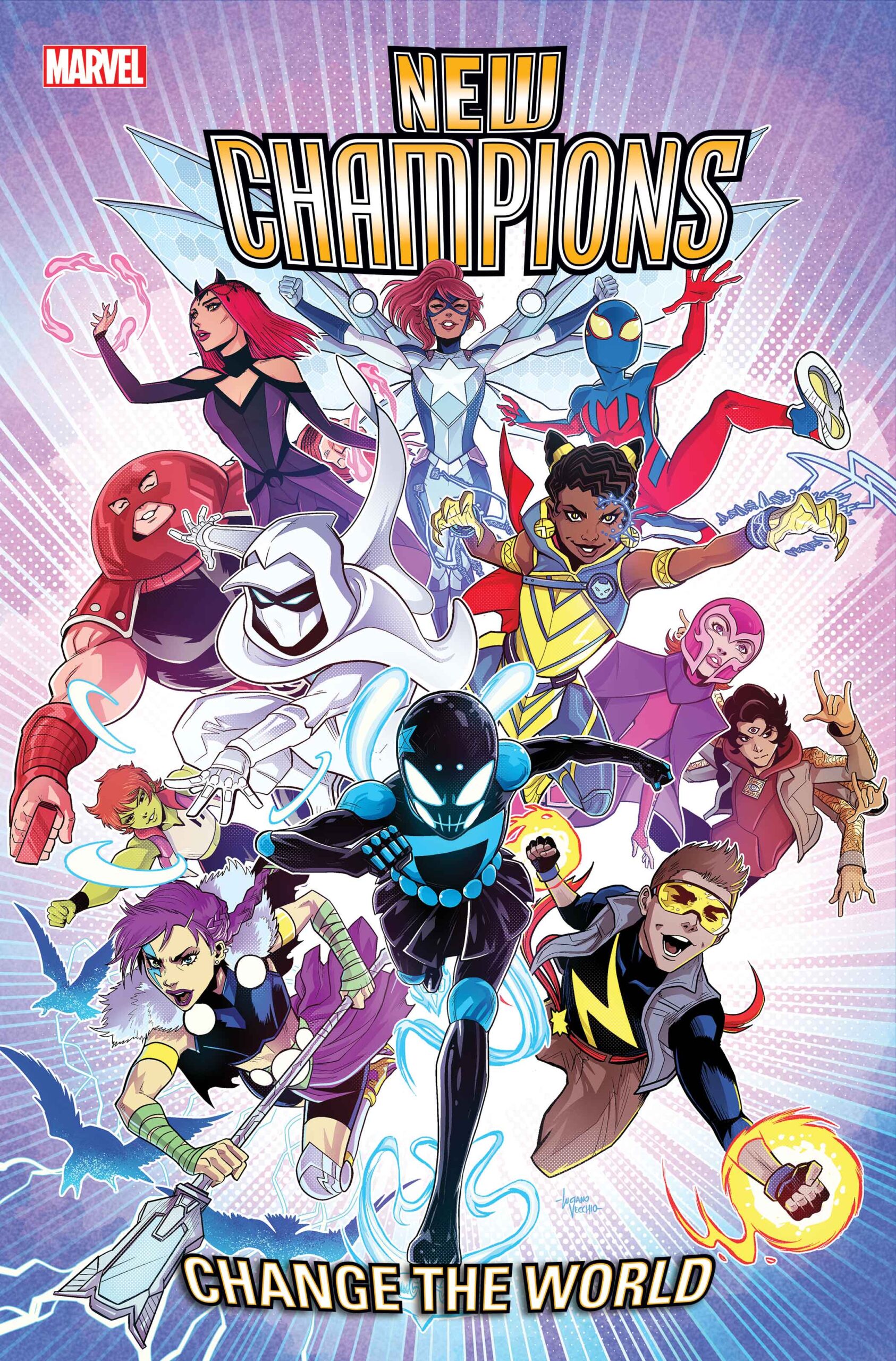THE NEXT GREAT MARVEL SUPER HERO TEAM ASSEMBLES IN NEW CHAMPIONS! -