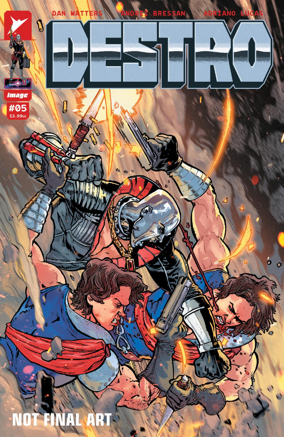 The Road to G.I. JOE #1 Ends Here! Your First Look at DESTRO'S