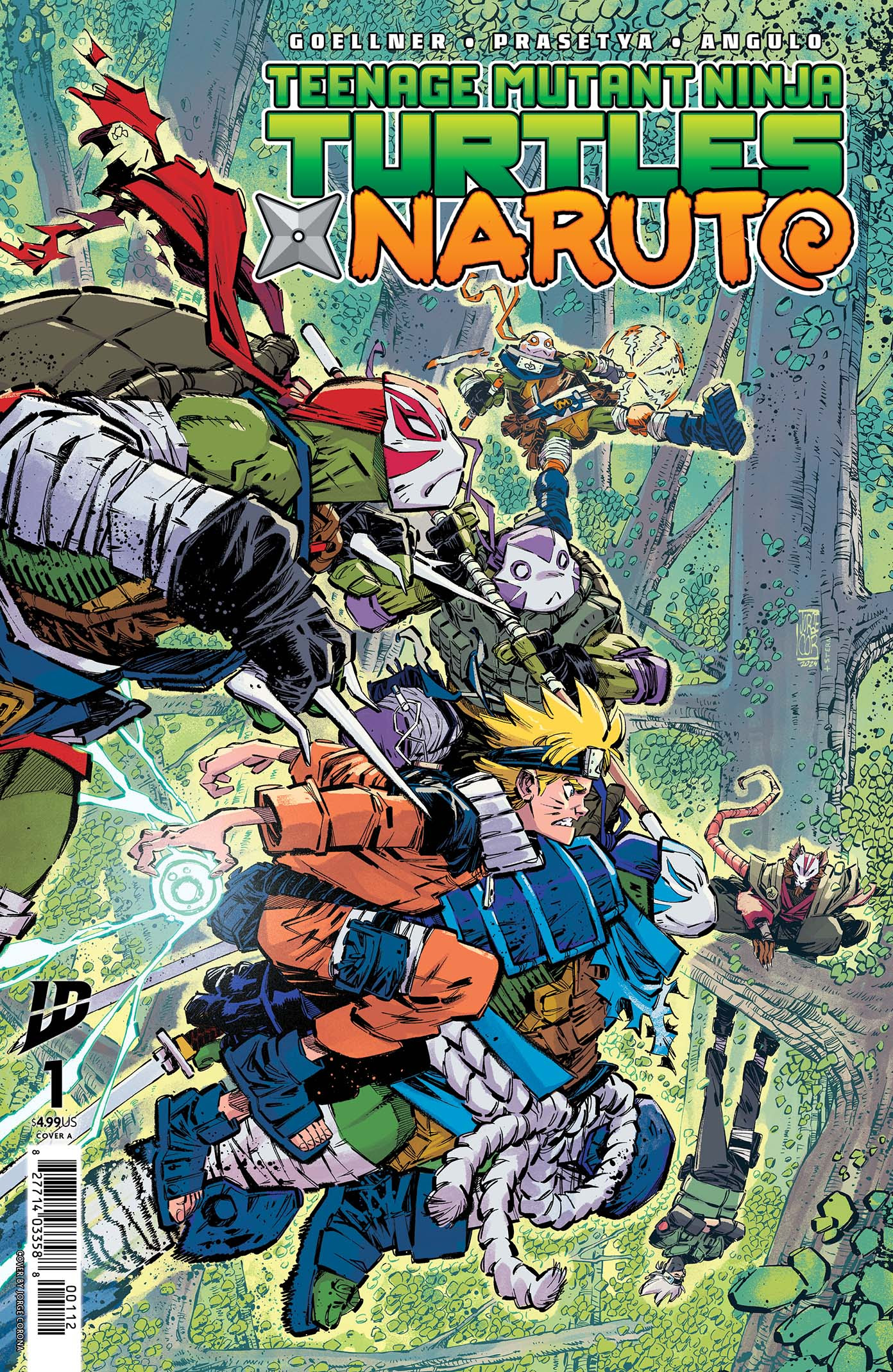 TEENAGE MUTANT NINJA TURTLES X NARUTO #1 SELLS OUT, SECOND