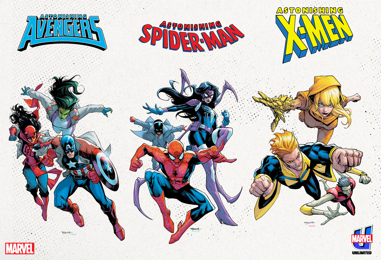 MARVEL UNLIMITED LAUNCHES NEW “ASTONISHING” INFINITY COMICS LINE