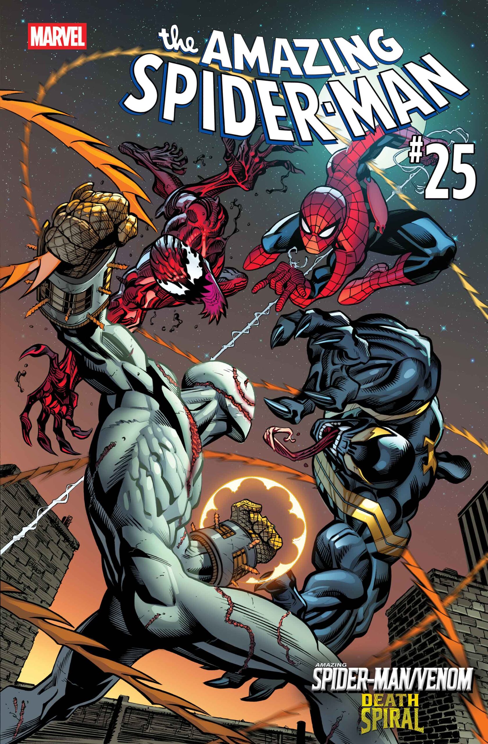 DEATH LOOMS LARGE FOR PETER PARKER, MARY JANE, AND EDDIE BROCK IN