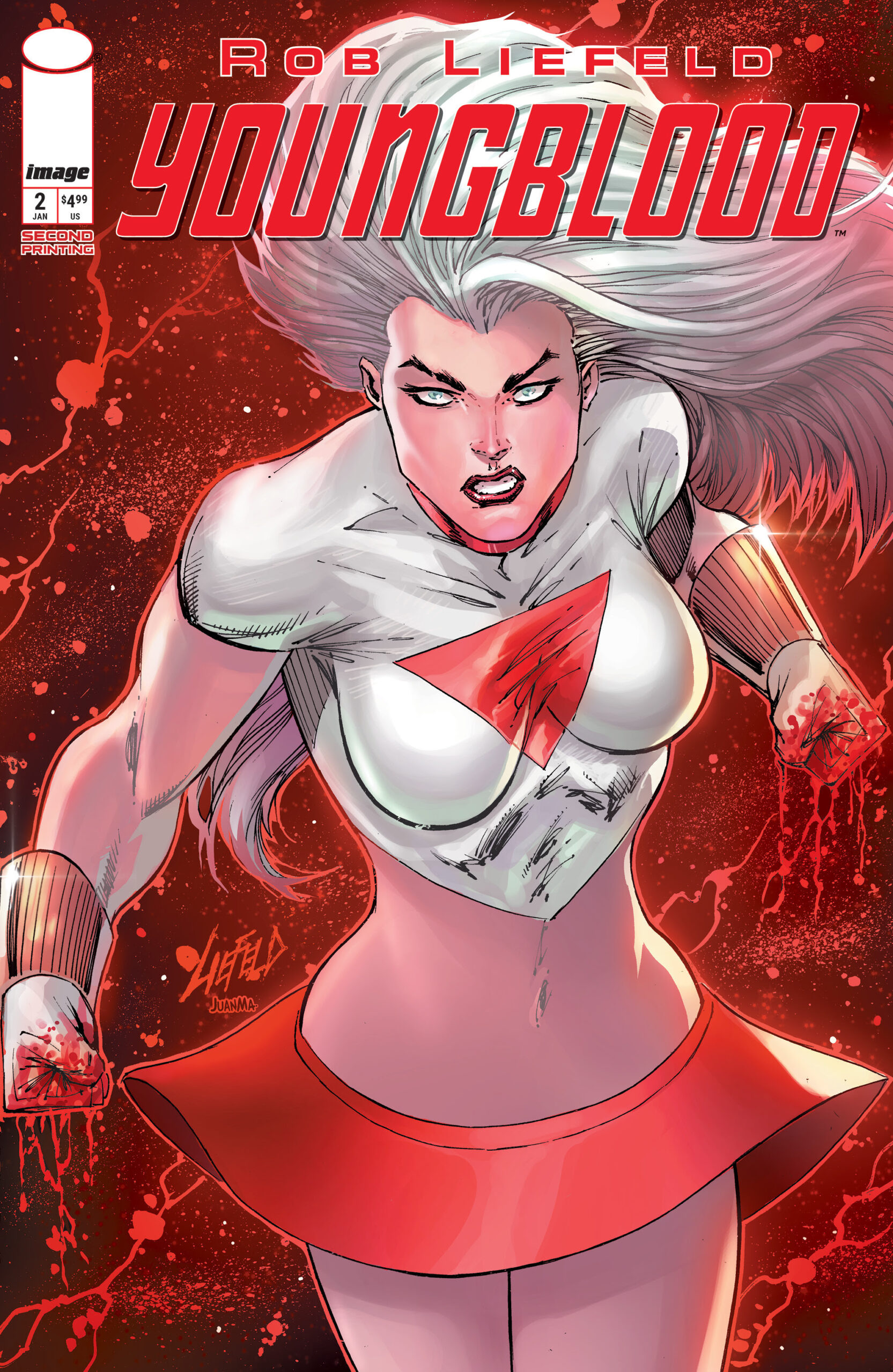 ROB LIEFELD'S YOUNGBLOOD RUNS REPRINT VICTORY LAP THIS WEEK