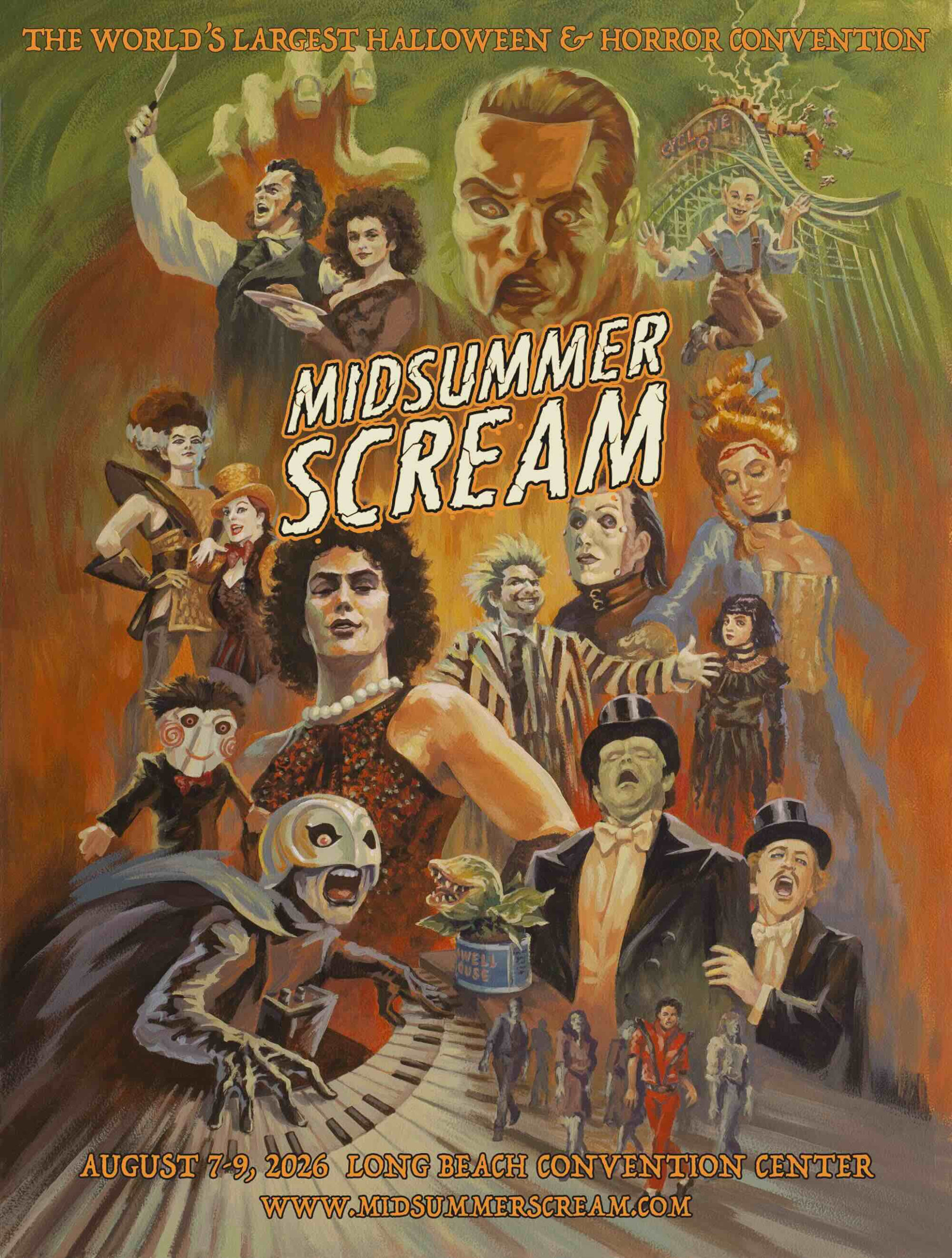 Midsummer Scream Returns to Long Beach August 7-9, 2026 - Newsroom